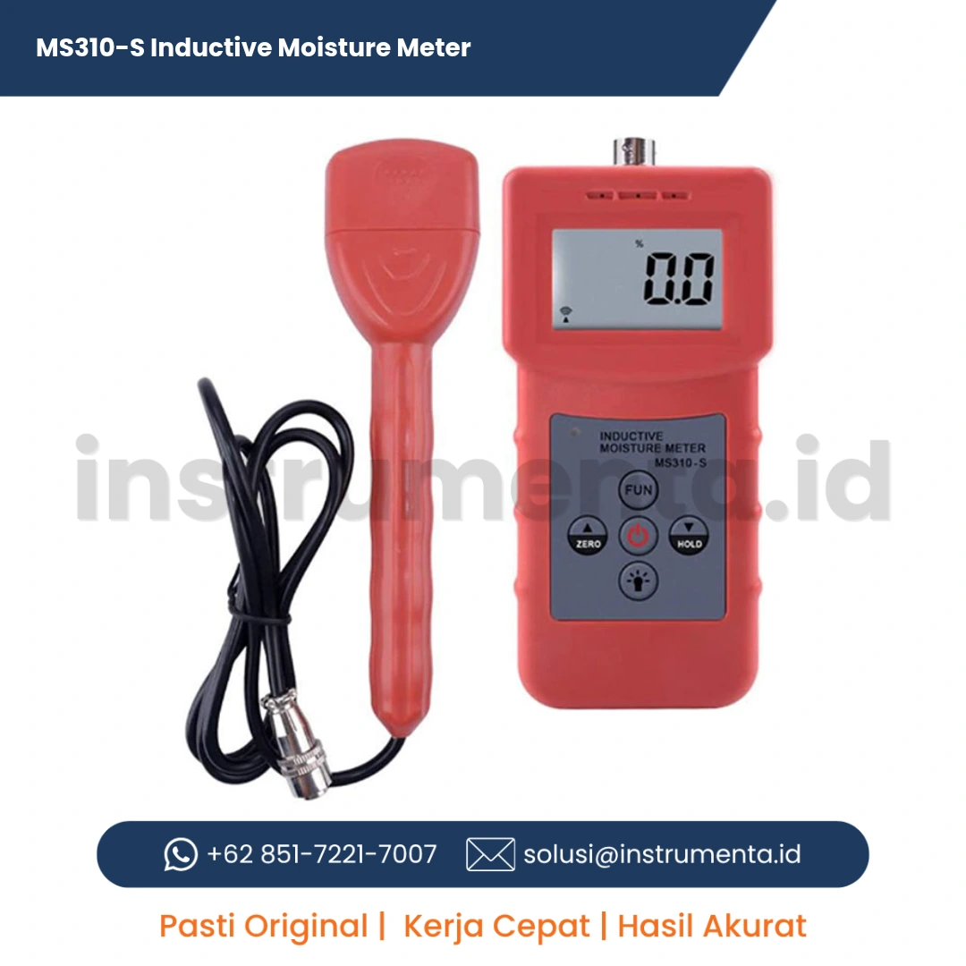 Jual AMTAST MS310-S Inductive Moisture Meter Alat Ukur Kadar Air Kayu Beton Dinding Tanpa Tusuk Digital